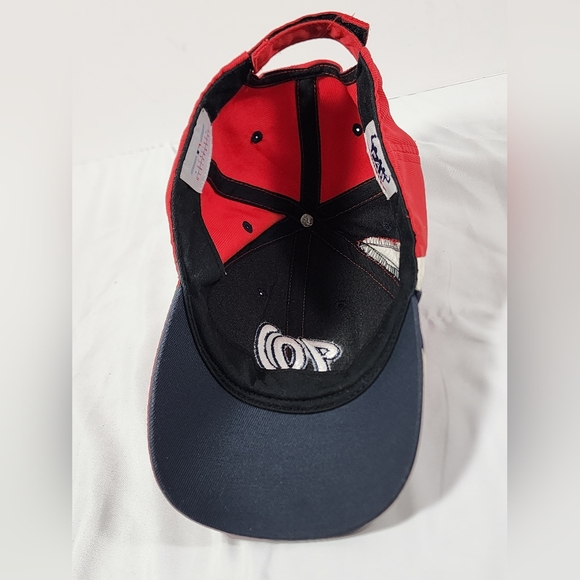 Washington Nationals Double Logo MLB Adult Hat Cap Adjustable Hook & Loop, Red - Picture 7 of 10